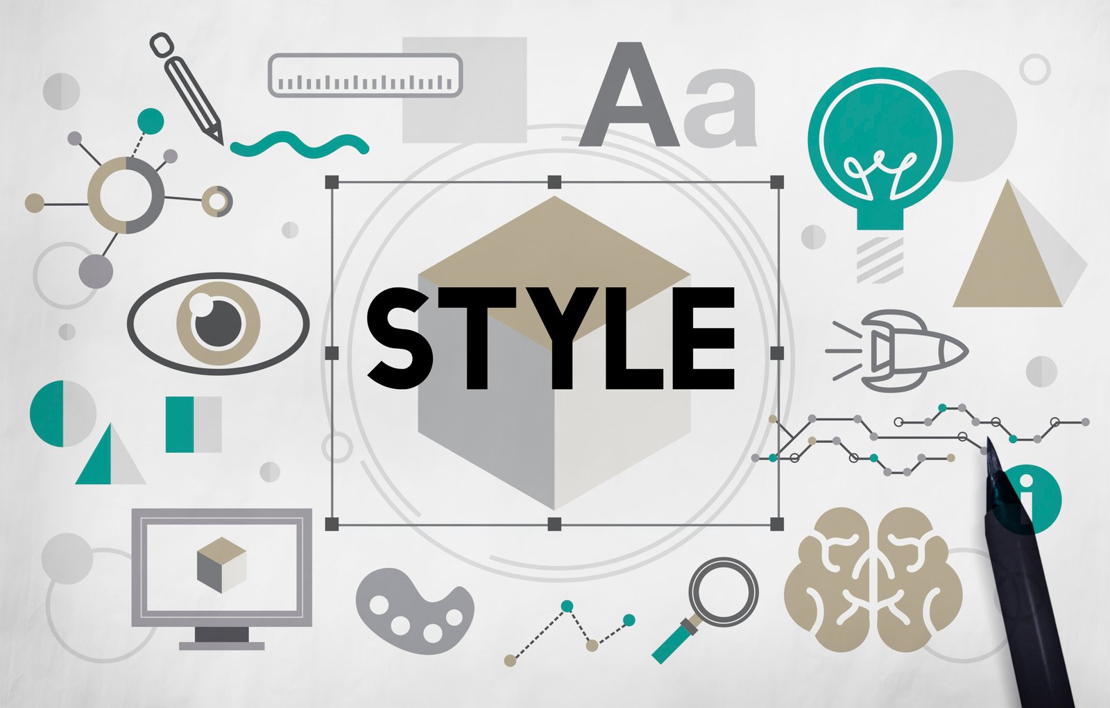 Style Trendy Design Creative Concept